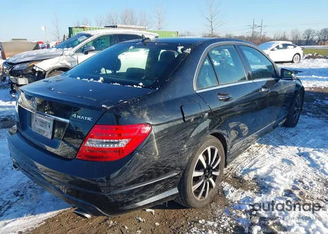 2014 Mercedes-Benz C 300 Sport 4Matic from USA, damaged, VIN WDDGF8AB7EA942694